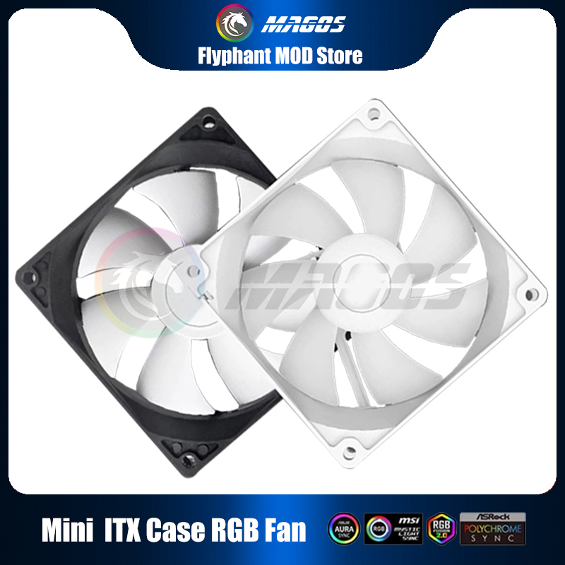 Argb Case Fan - Casing Mini ITX Kipas ARGB 8Cm