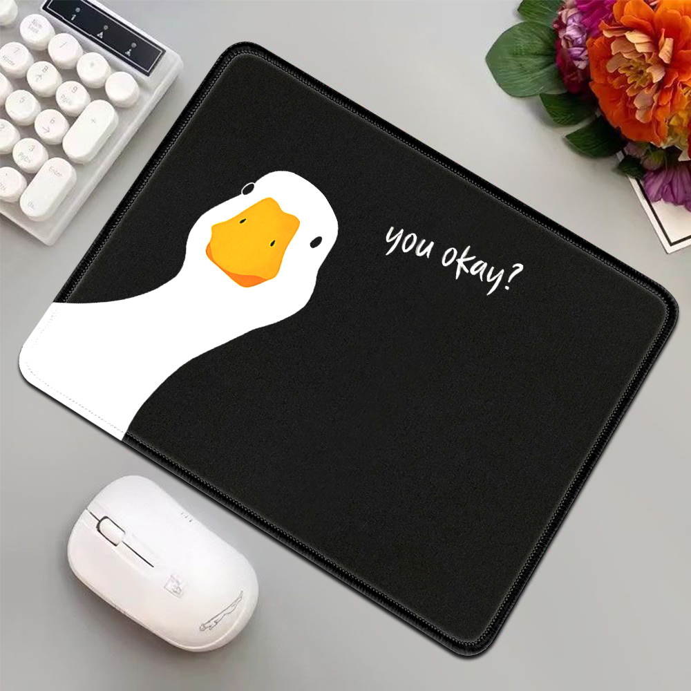 Pc Gaming Notebook - Alas Mouse Mini Hitam Meme Angsa