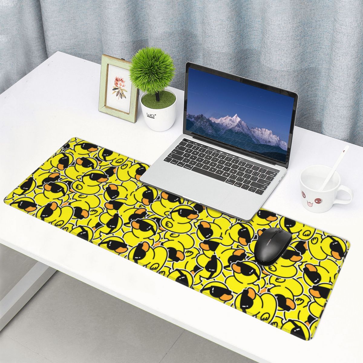 Pc Gaming Yellow - Alas Mouse Besar Kuning Klasik Bentuk