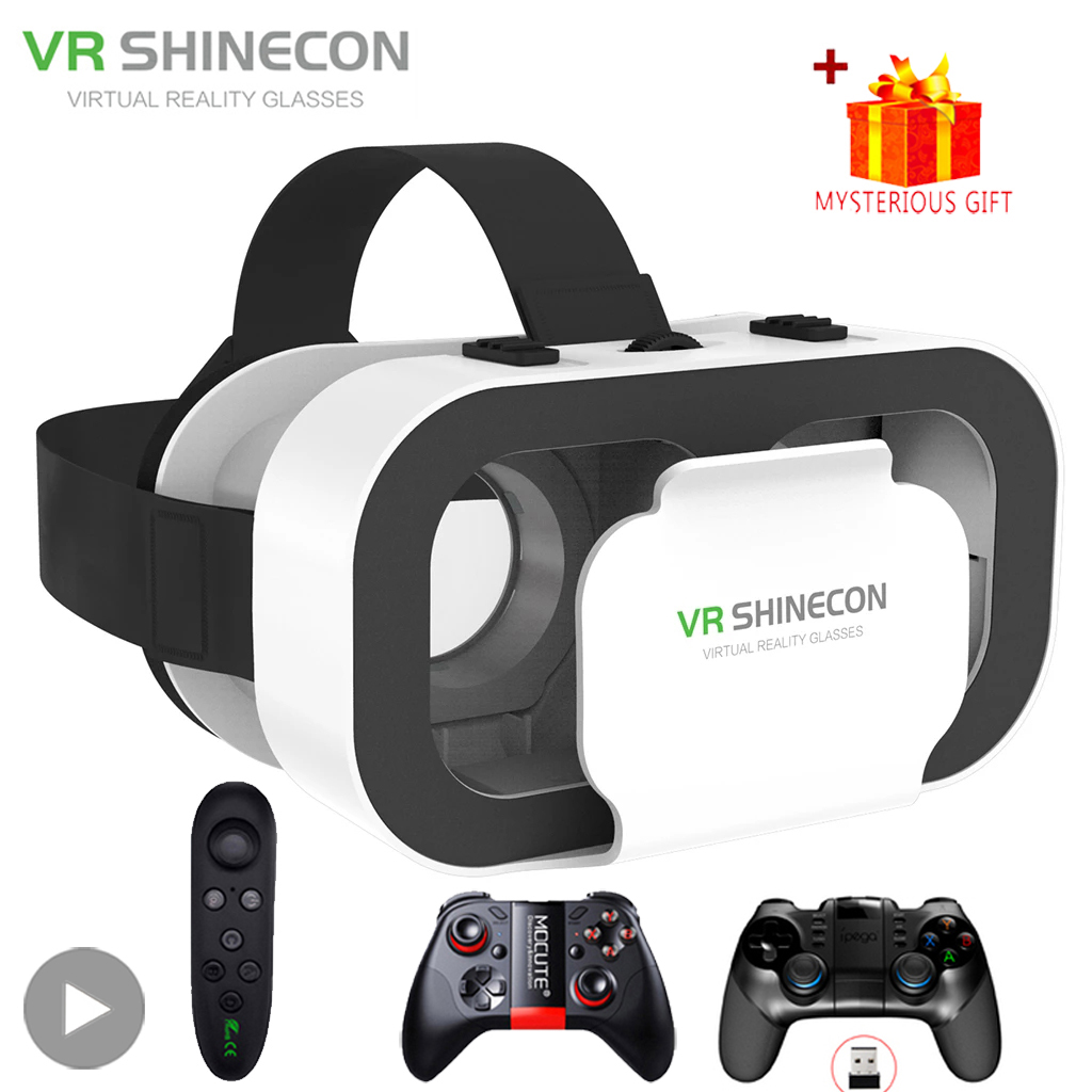 Vr Headset Pc - Kacamata VR 3D Shinecon Kacamata Viar