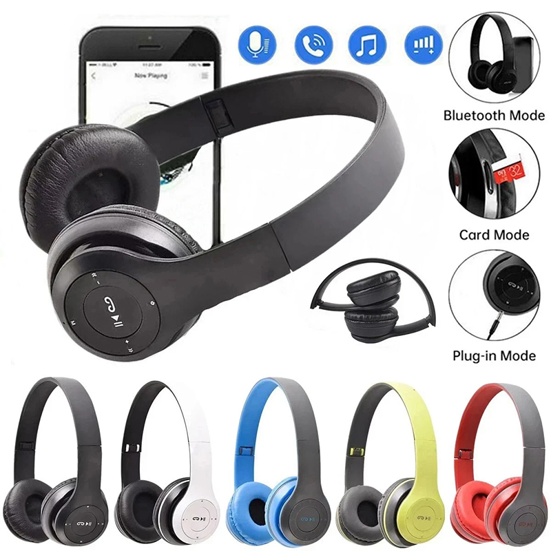 Pc Gaming Xiaomi - Headset Bluetooth Earphone Nirkabel Over Ear