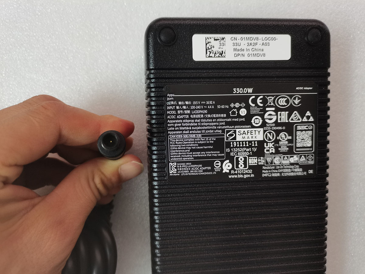 Pc Gaming Dell - Adaptor AC 330W 19.5V 16.92A Asli
