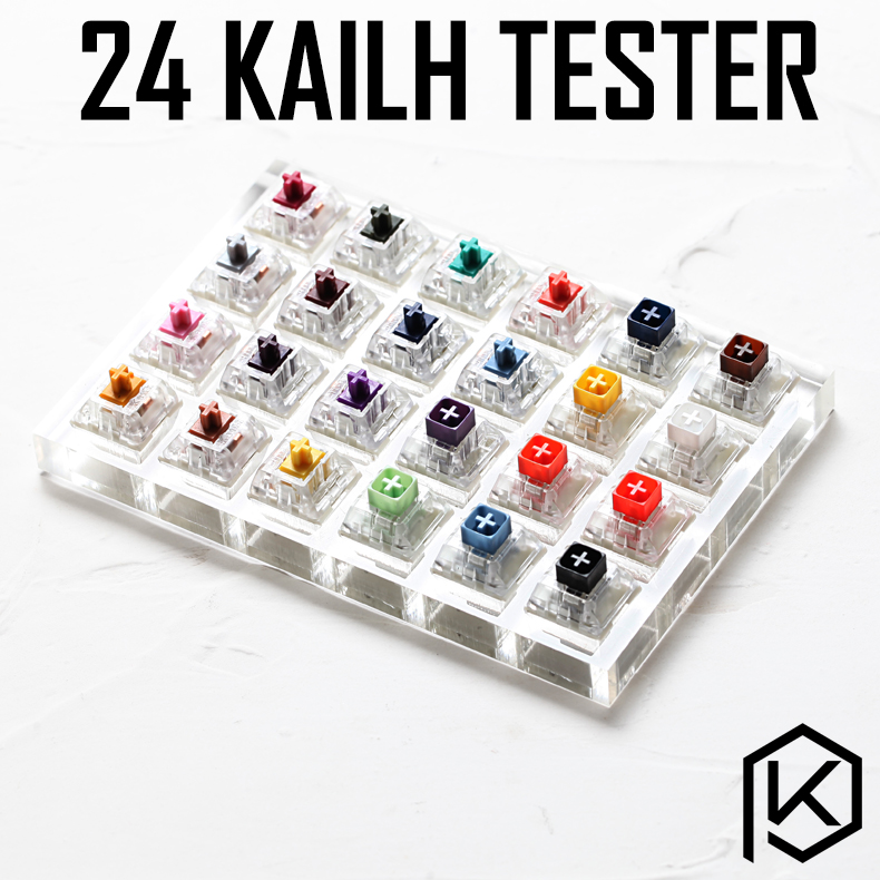 Pc Gaming Yellow - 24 saklar penguji saklar dengan dasar