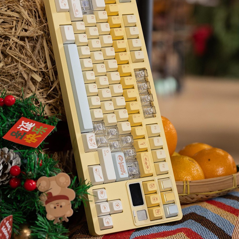 Pc Gaming Yellow - Set Keycap tema toko buah PBT