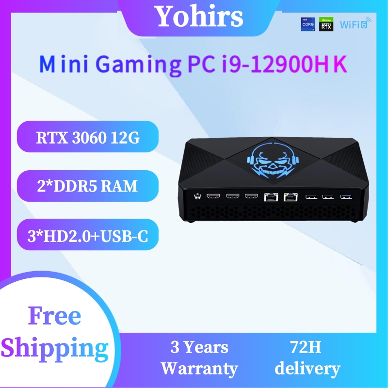 Pc Gaming Nvidia 3060 - Mini PC Gaming Generasi ke-13 Intel