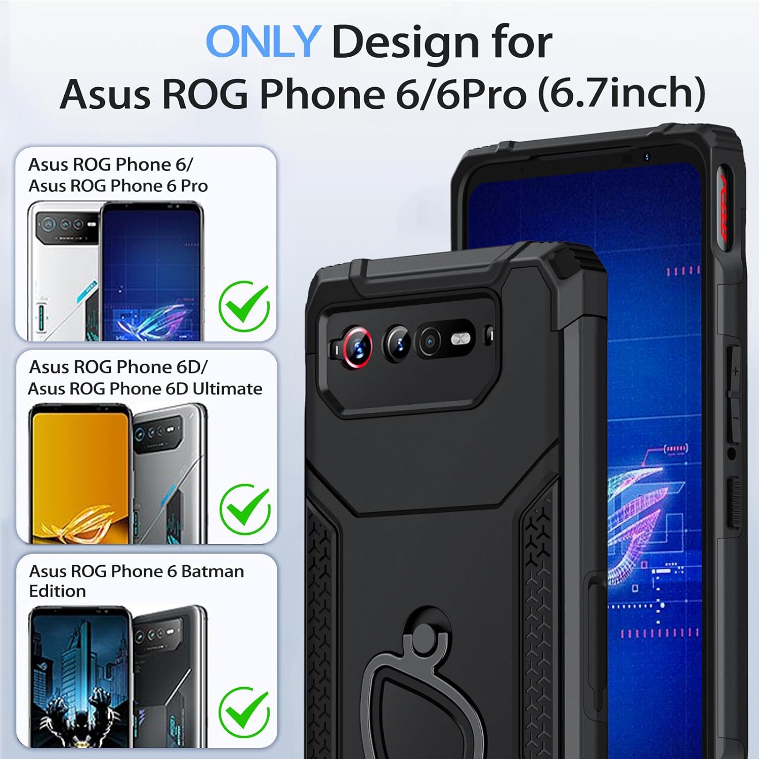 Casing Ponsel ROG 5 Tahan Bent - Pc Gaming Asus ulasan dan harga
