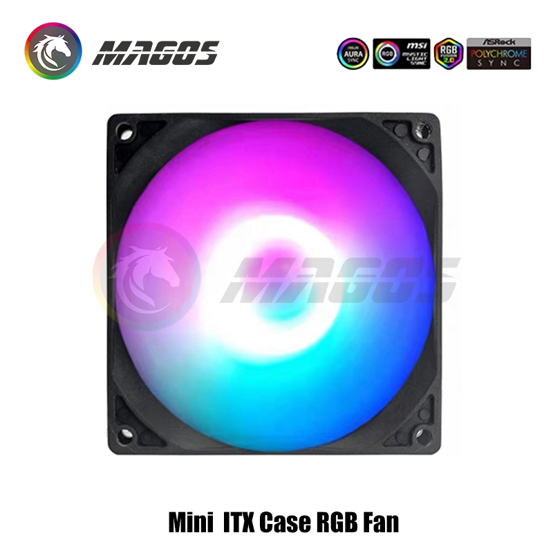 Casing Mini ITX Kipas ARGB 8Cm - Argb Case Fan ulasan dan harga