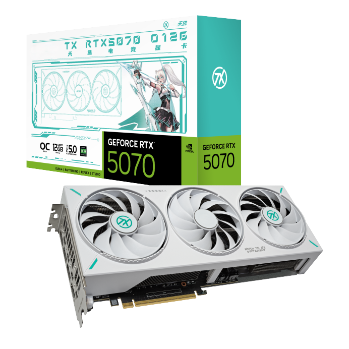 2025 TX-RTX5070-O12G GDDR7 OC  - Pc Gaming Vr ulasan dan harga