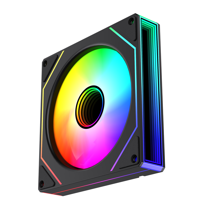Kipas prisma 7 Pro 120 mm pake - Argb Case Fan ulasan dan harga