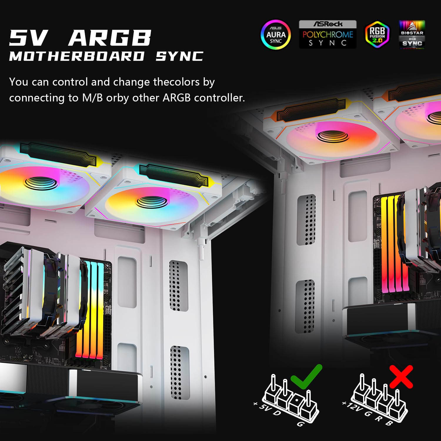 Prism 4 PRO ARGB Fan PC 120mm  - Argb Case Fan ulasan dan harga