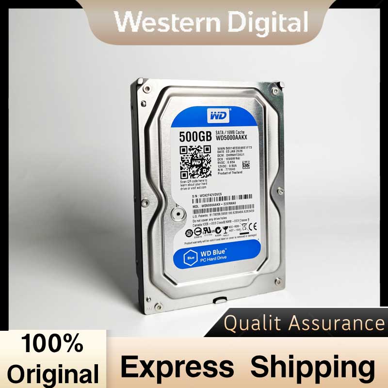 WD Blue 500GB 3.5 Inch SATA Ha - Pc Gaming Vr ulasan dan harga