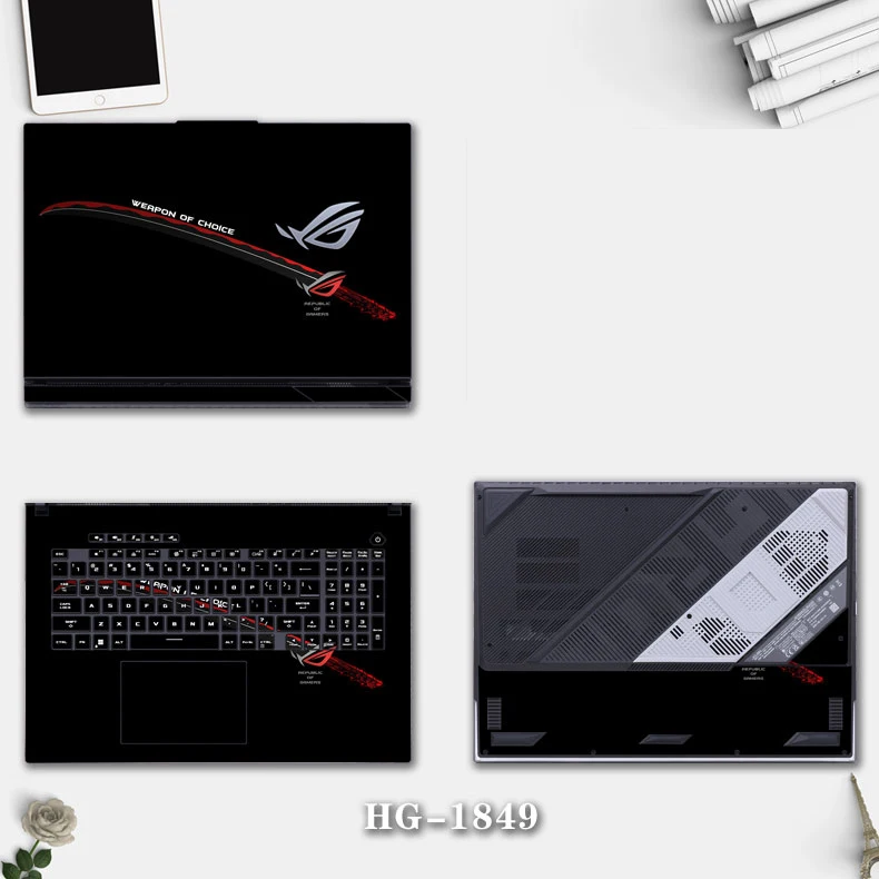 Stiker Lukis Laptop Modis untu - Pc Gaming Asus ulasan dan harga