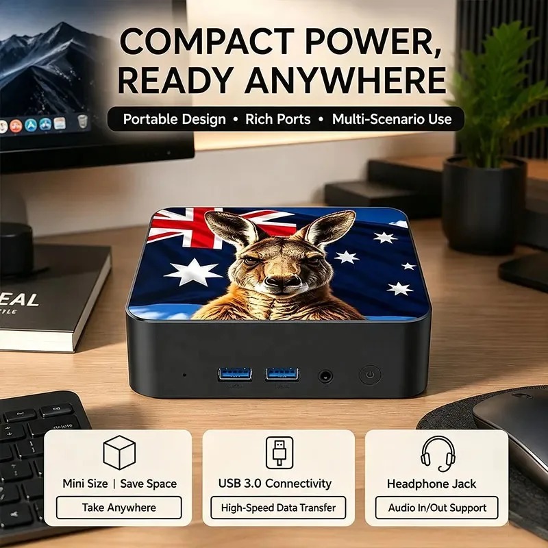 Komputer Mini PC Baru yang Tan - Pc Gaming Ddr4 ulasan dan harga