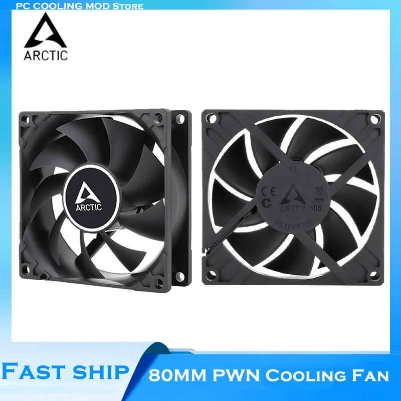 ARCTIC F8 PWM PST Casing Kompu - Argb Case Fan ulasan dan harga
