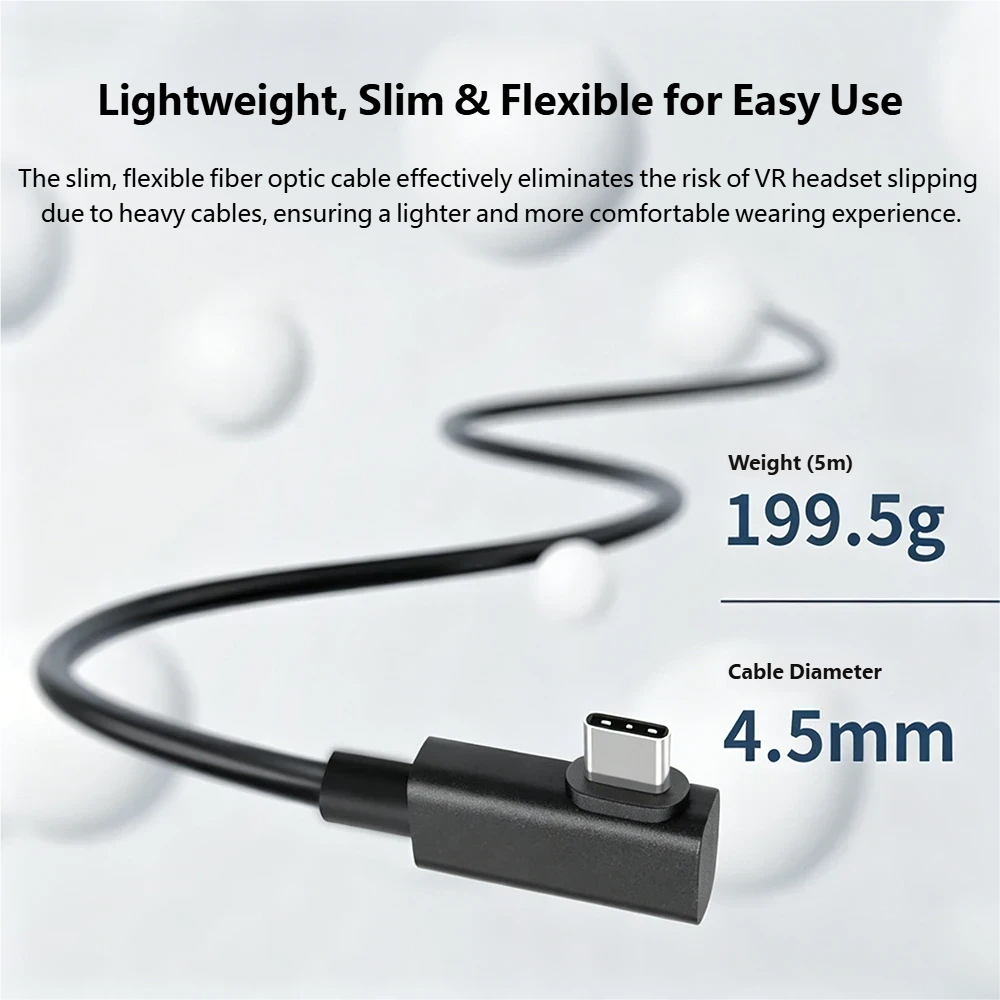 Kabel Serat Optik VR Link 5m A - Vr Headset Pc ulasan dan harga