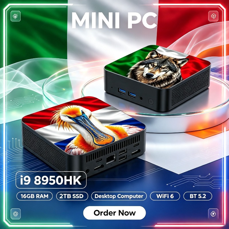 2026 Intel i9 8950HK Mini PC G - Pc Gaming Ddr4 ulasan dan harga