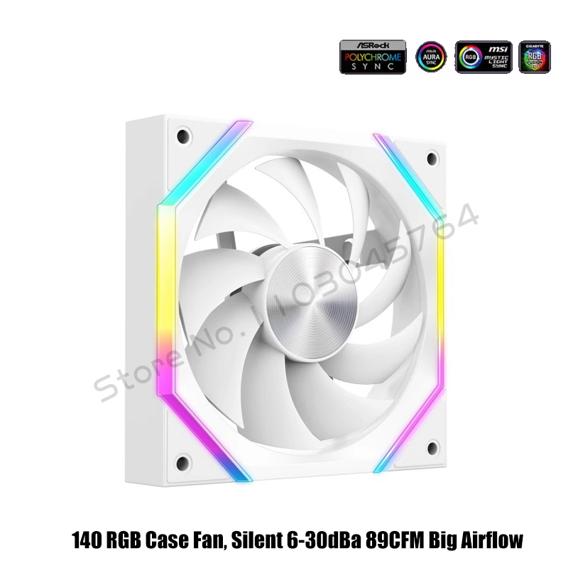 140 Kipas Casing ARGB, Aliran  - Argb Case Fan ulasan dan harga