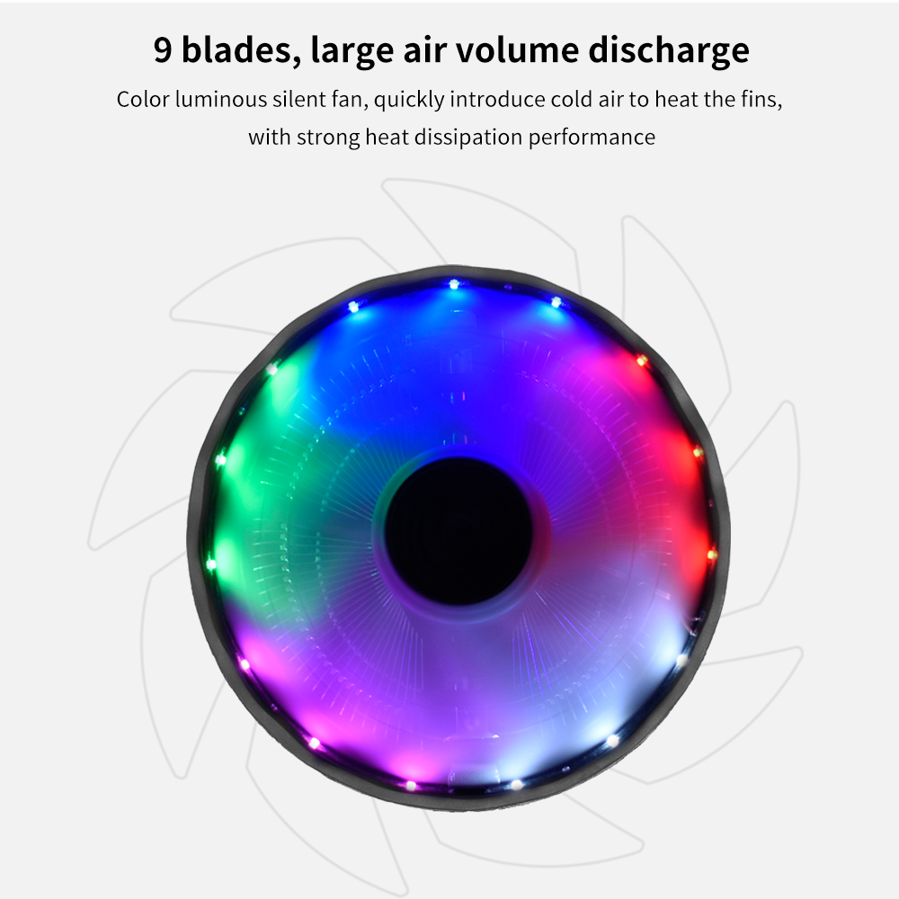 Kipas Pendingin CPU TISHRIC RG - Argb Case Fan ulasan dan harga