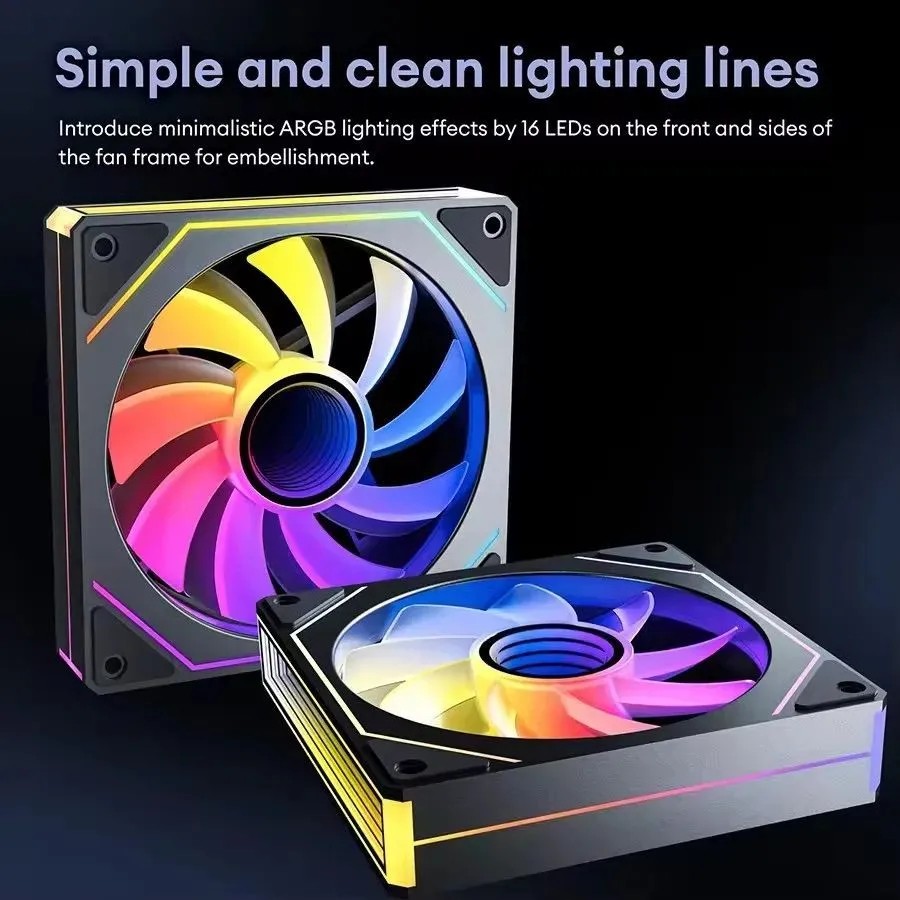 Kipas Casing PC LDPCSJ Prism 7 - Argb Case Fan ulasan dan harga