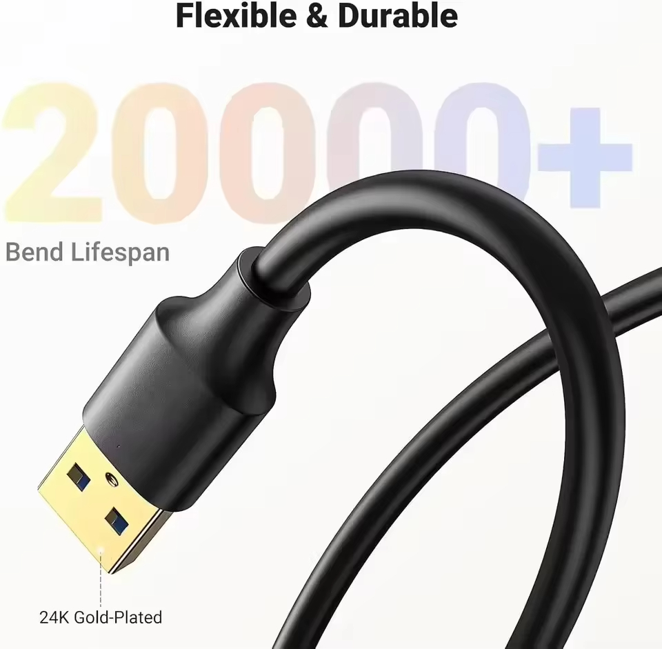 Kabel Ekstensi USB 3.0 1m/2m/3 - Pc Gaming Vr ulasan dan harga