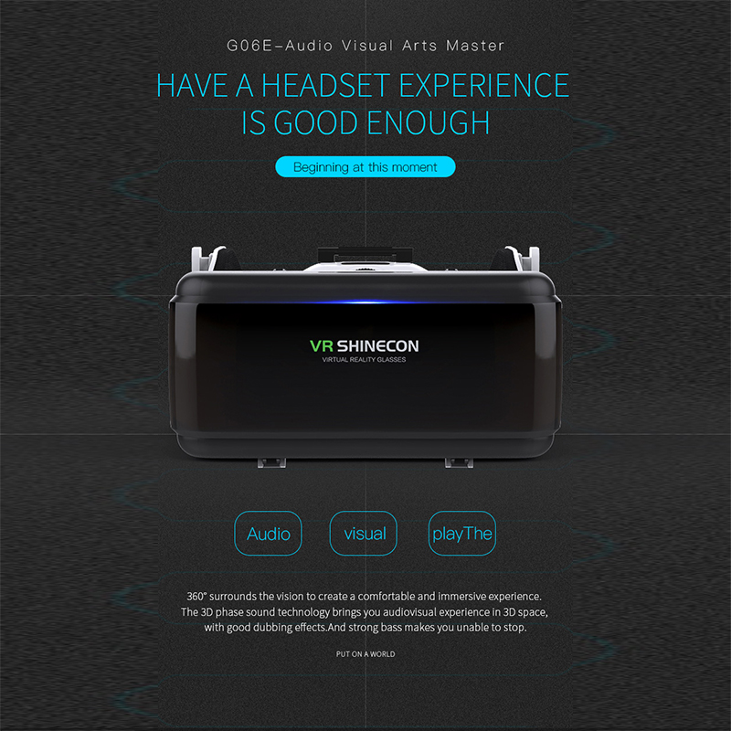 VR Shinecon Casque Helm 3D Kac - Vr Headset Pc ulasan dan harga