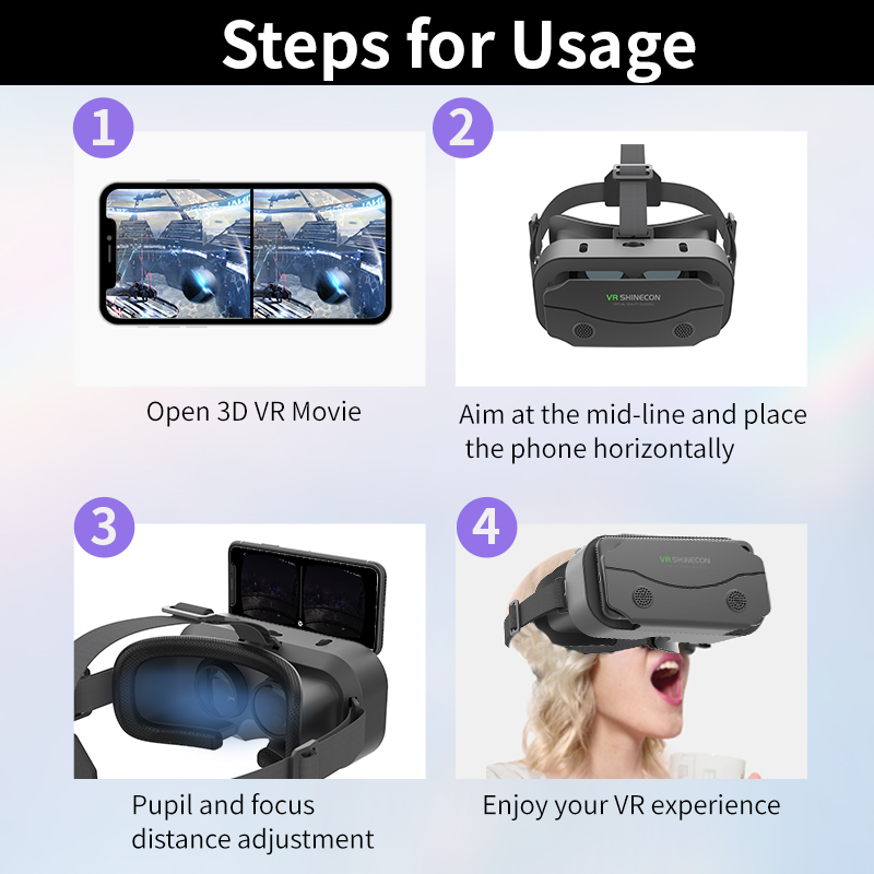 Kacamata VR Headset Virtual Re - Vr Headset Pc ulasan dan harga