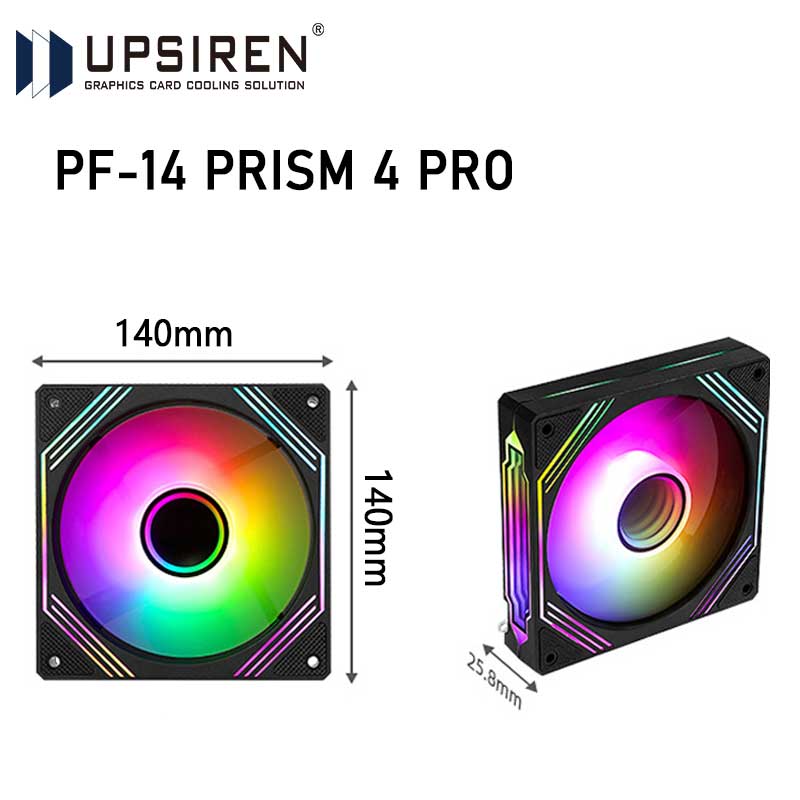 Upsirene PF-14 prisma 4PRO kip - Argb Case Fan ulasan dan harga