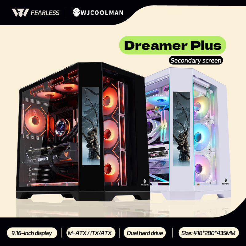 Casing PC WJCOOLMAN Dreamer PL - Pc Gaming Dell ulasan dan harga
