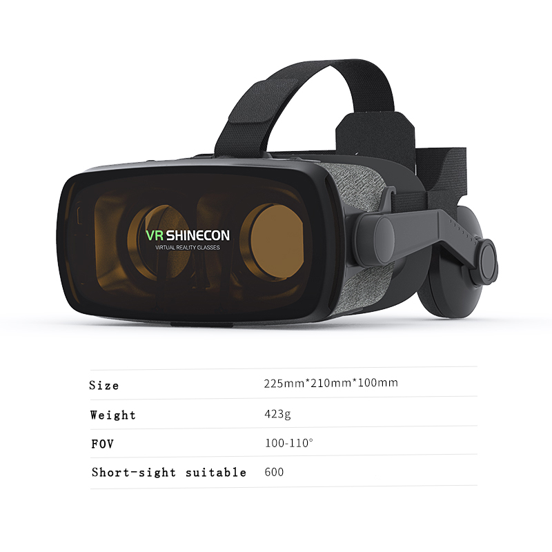 Kacamata VR Shinecon Casque Vi - Vr Headset Pc ulasan dan harga