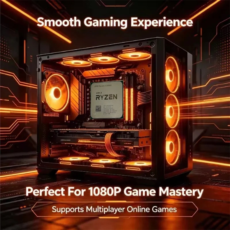 Prosesor CPU Gaming AMD R5 350 - Pc Gaming Ddr4 ulasan dan harga