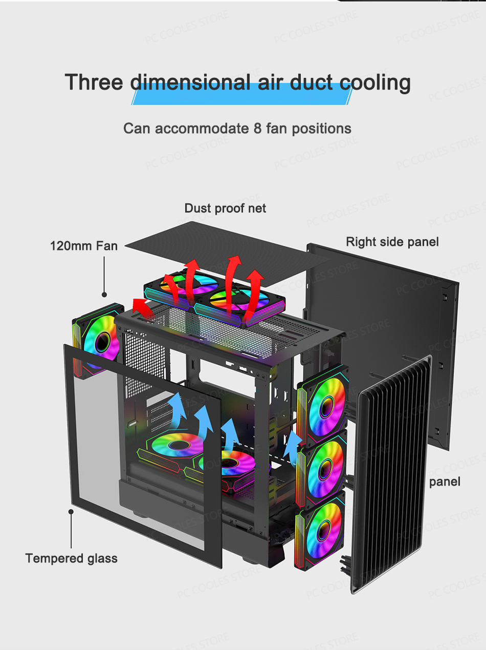 Power Train V1 MATX ITX Chassi - Pc Gaming Dell ulasan dan harga